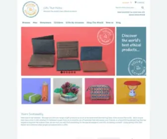 Yourssustainably.com(Sustainable Gifts) Screenshot