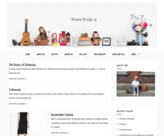 Yourstrulyxblog.com(Yourstrulyxblog) Screenshot