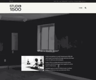 Yourstudio1500.com(Yourstudio 1500) Screenshot