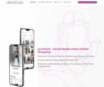 Yourstyle.app(The App) Screenshot