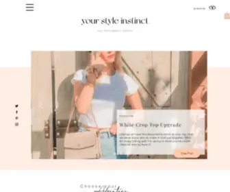 Yourstyleinstinct.com(Fashion Blog) Screenshot