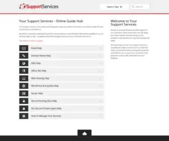 Yoursupportservices.co.uk(Support Services) Screenshot