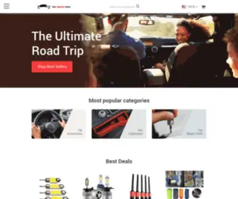Yoursupremeautos.com(Buy Car Accessories online at Best Prices that fit your budget) Screenshot