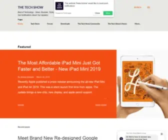 Yourtechshow.com(Best of Technology) Screenshot