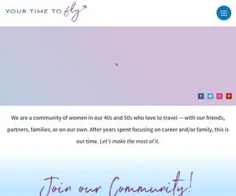 Yourtimetofly.com(Your Time to Fly) Screenshot