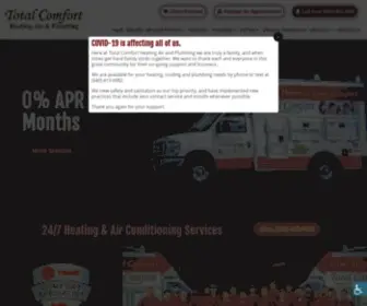 Yourtotalcomfort.com(AC Repair & Plumber) Screenshot