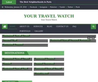 Yourtravelwatch.com(Your Travel Watch) Screenshot