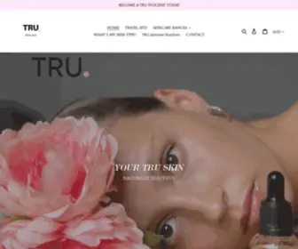 Yourtruskin.com(TRU skincare) Screenshot