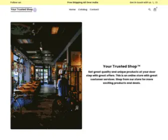 Yourtrustedshop.in(YOUR TRUSTED SHOP) Screenshot