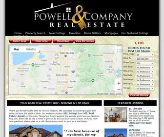 Yourutahrealestateguy.com(Micah Powell) Screenshot