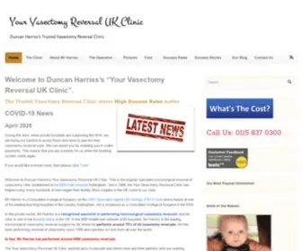 Yourvasectomyreversal.co.uk(Dit domein kan te koop zijn) Screenshot
