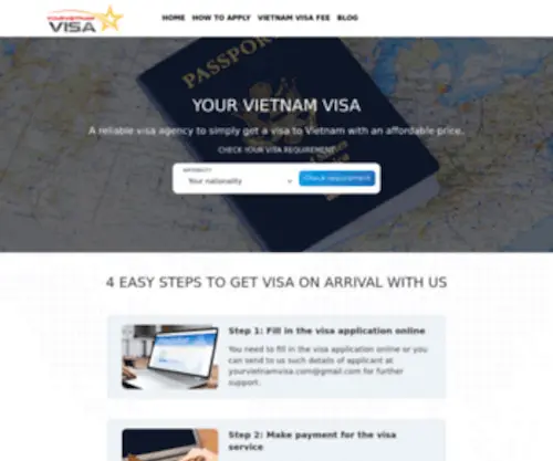 Yourvietnamvisa.com(Your Vietnam Visa) Screenshot