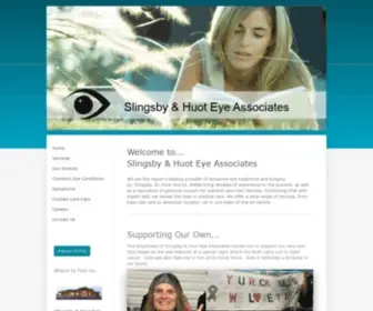 Yourvisioncare.net(Slingsby & Huot Eye Associates) Screenshot