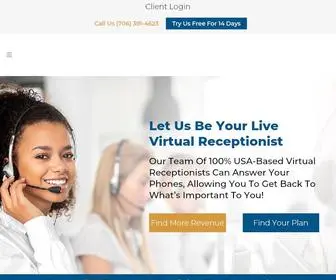 Yourvoicelink.com(Telephone Answering Service Company Columbus GA) Screenshot