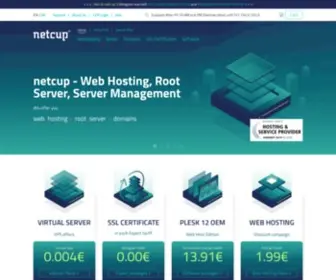 Yourvserver.net(Netcup GmbH) Screenshot