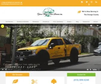 Yourwaytreeserviceinc.com(Tree Removal and Tree Trimming Service in Los Angeles made Your Way) Screenshot