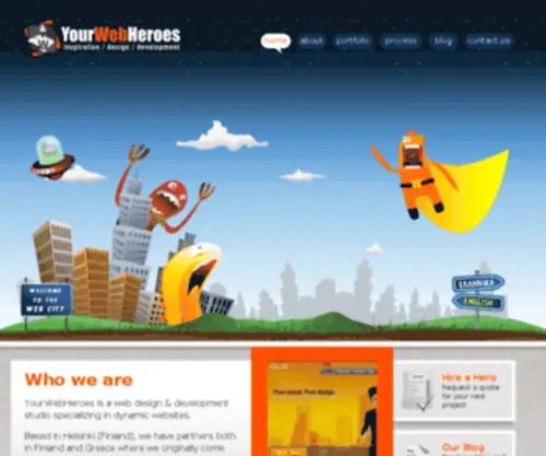 Yourwebheroes.com(Yourwebheroes) Screenshot