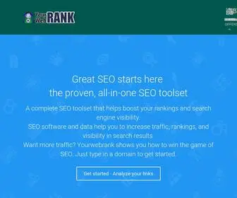 Yourwebrank.com(Your Web Rank) Screenshot