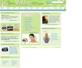 Yourwedding101.com(Wedding Planning) Screenshot