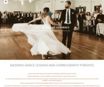 Yourweddingdance.ca(Wedding dance) Screenshot