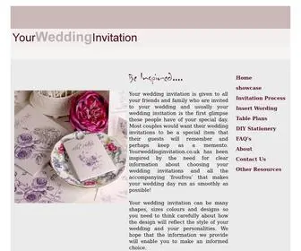 Yourweddinginvitation.co.uk(Your wedding invitation) Screenshot