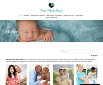 Yourwholebaby.org(Your Whole Baby) Screenshot