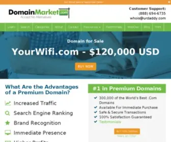 Yourwifi.com(Buy a Domain Name) Screenshot