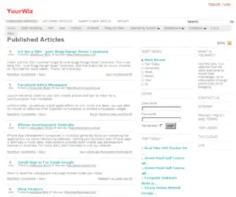 Yourwiz.com(YourWiz) Screenshot