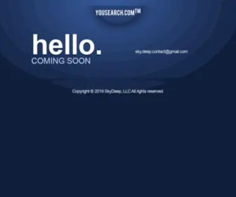 Yousearch.com(Forsale Lander) Screenshot