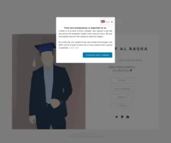 Yousefalbasha.com(Yousef Al Basha Website) Screenshot