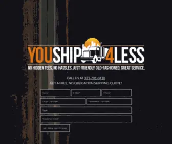 Youship4Less.com(Home) Screenshot