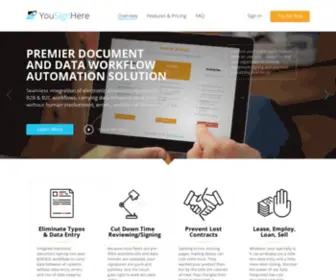 Yousignhere.com(Document) Screenshot