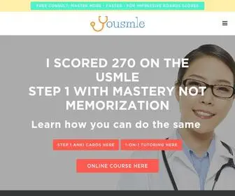 Yousmle.com(How I Scored 270 on the USMLE Step 1) Screenshot
