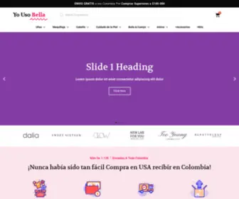 Yousobella.com(Para Compra en USA y Recibir en Colombia) Screenshot