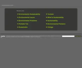 Yousustain.com(Personal Sustainability) Screenshot
