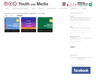 Youthandmedia.org(Youthandmedia) Screenshot