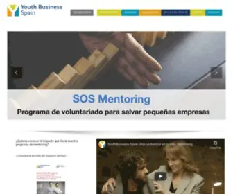 Youthbusiness.es(Ayuda para jóvenes emprendedores) Screenshot
