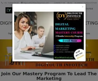 Youthdevelopmentprogram.co.in(Digital marketing school delhi) Screenshot