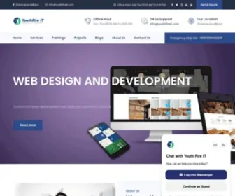 Youthfireit.com(Software Development Company In Bangladesh) Screenshot