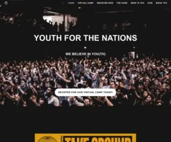 Youthforthenations.com(Youthforthenations) Screenshot