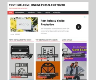 Youthgiri.com(Happiness starts here) Screenshot