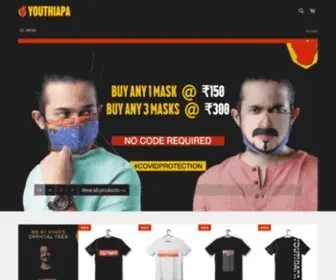 Youthiapa.com(BB Ki Vines Official Merchandise) Screenshot