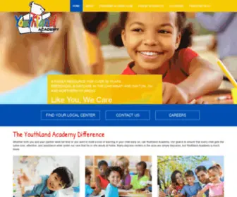 Youthlandacademy.com(Daycare Centers in Cincinnati and Dayton) Screenshot