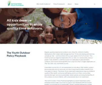 Youthoutdoorpolicy.org(Youthoutdoorpolicy) Screenshot