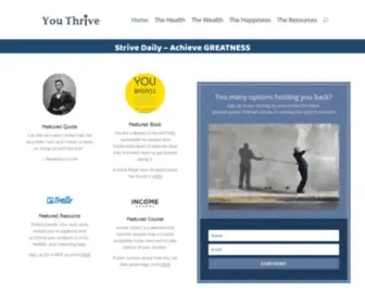 Youthrive.online(Health, Wealth, and Happiness) Screenshot