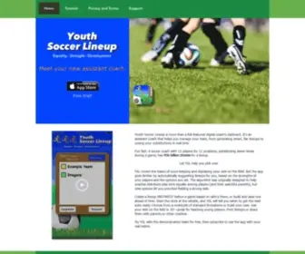 Youthsoccerlineup.com(Soccer Coaching) Screenshot