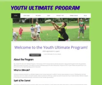 Youthultimateprogram.org(YUP) Screenshot