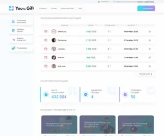 Youtogift.com(You to Gift) Screenshot