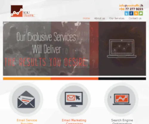 Youtraffic.lk(Inbound Marketing Services & Solutions Agency) Screenshot