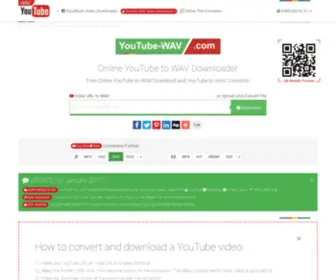 Youtube-Wav.com(Online YouTube to WAV Converter) Screenshot